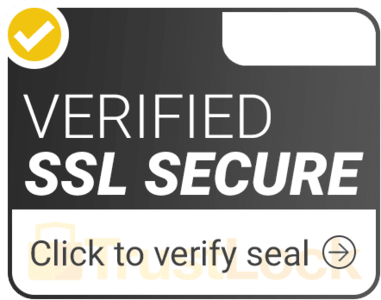 Verified SSL secure badge